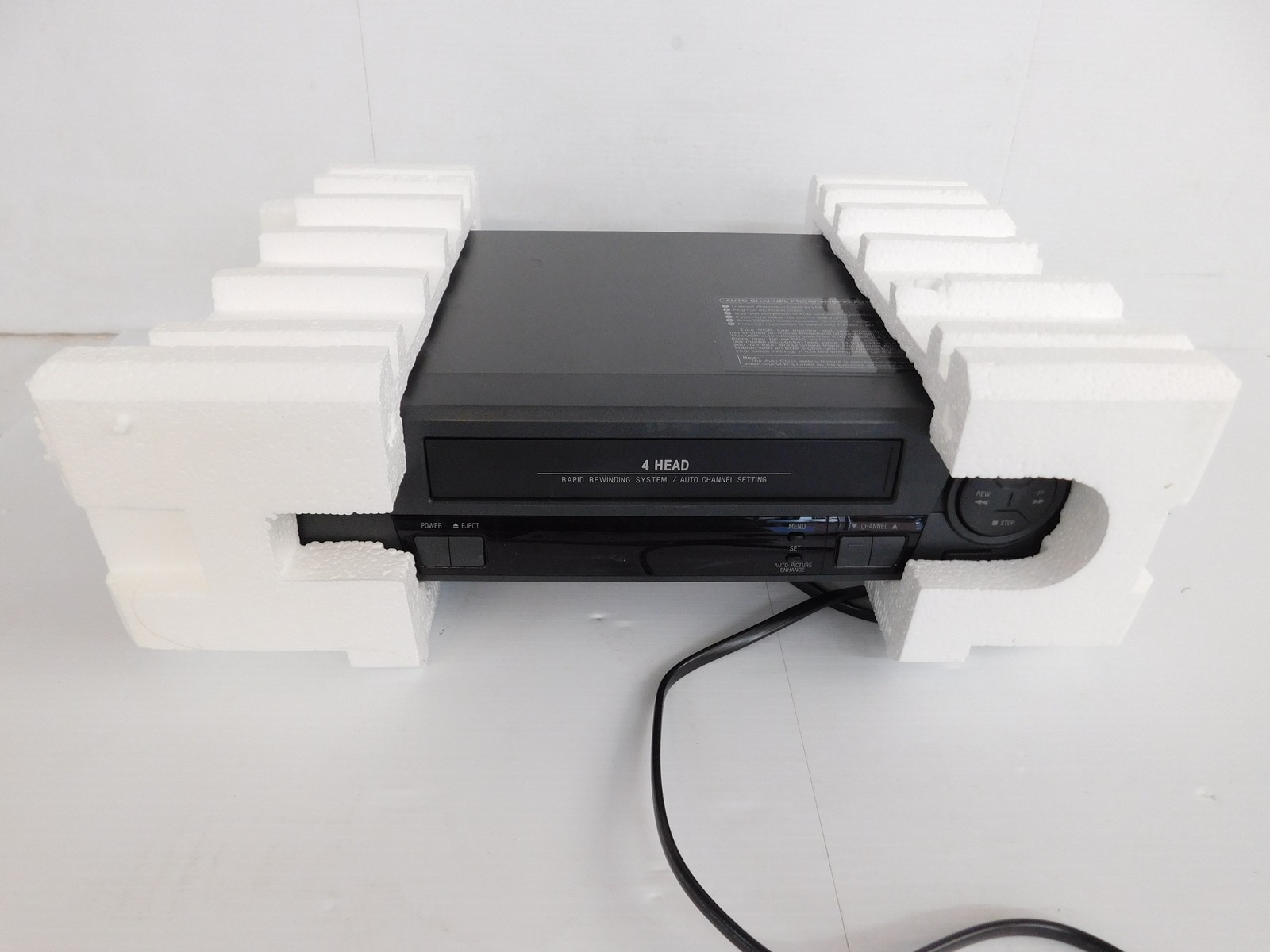 ADMIRAL VHS 4 HEAD VCR #2045400 Model JSJ20454 (JJS15)
