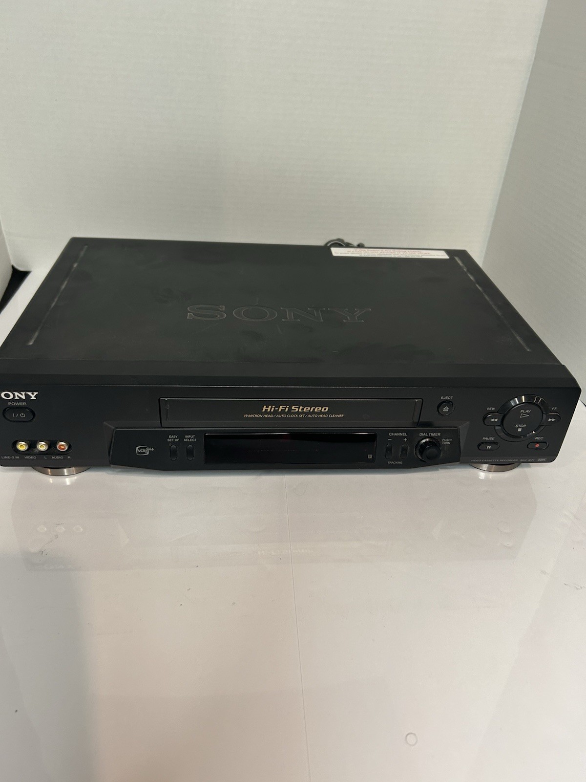 Sony SLV-N71 Video Cassette Recorder VCR Stereo VHS Player – TESTED – GC-6180