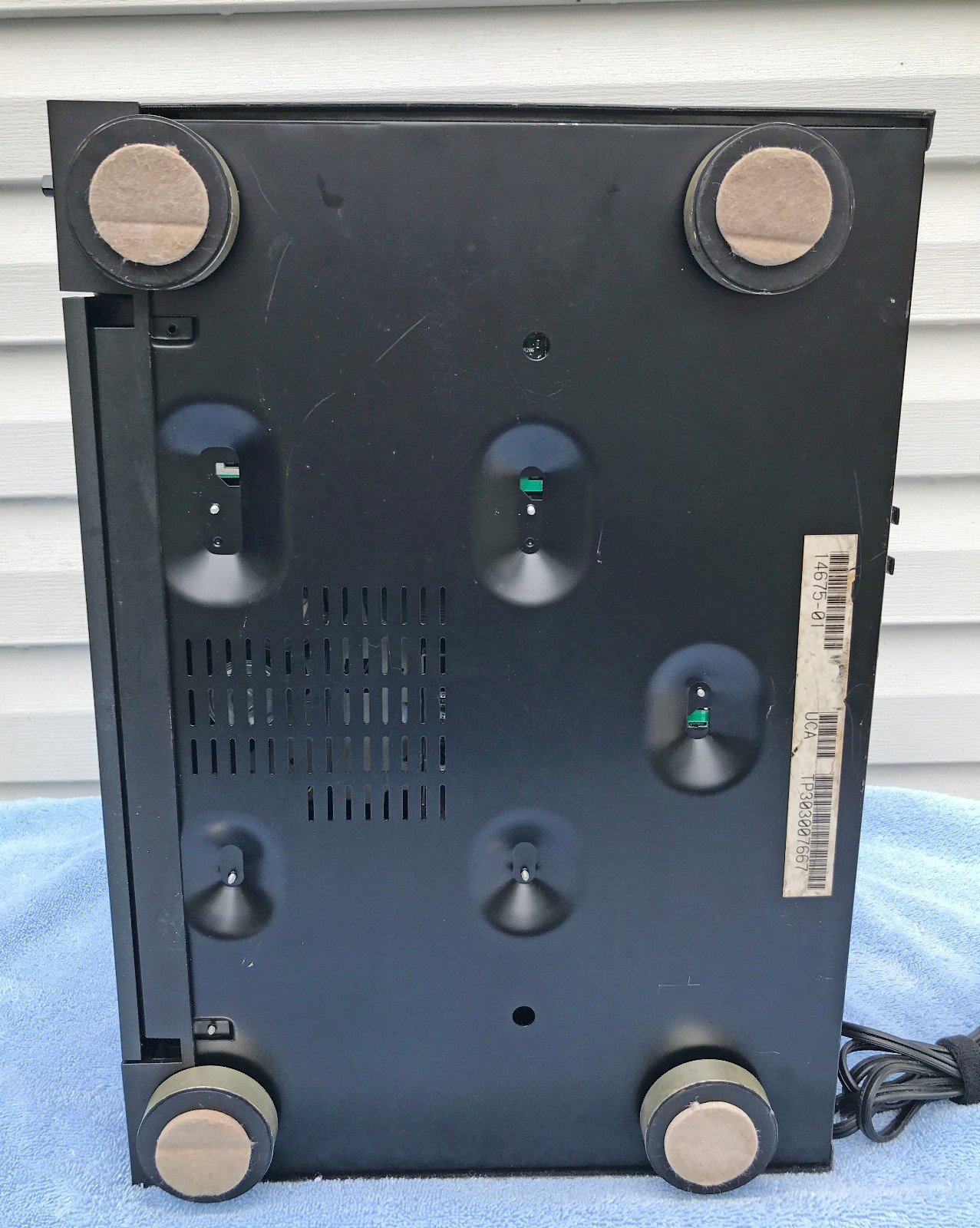 OPTIMUS DCT 2000 DCC DIGITAL COMPACT CASSETTE RECORDER/PLAYER W/EXTRAS