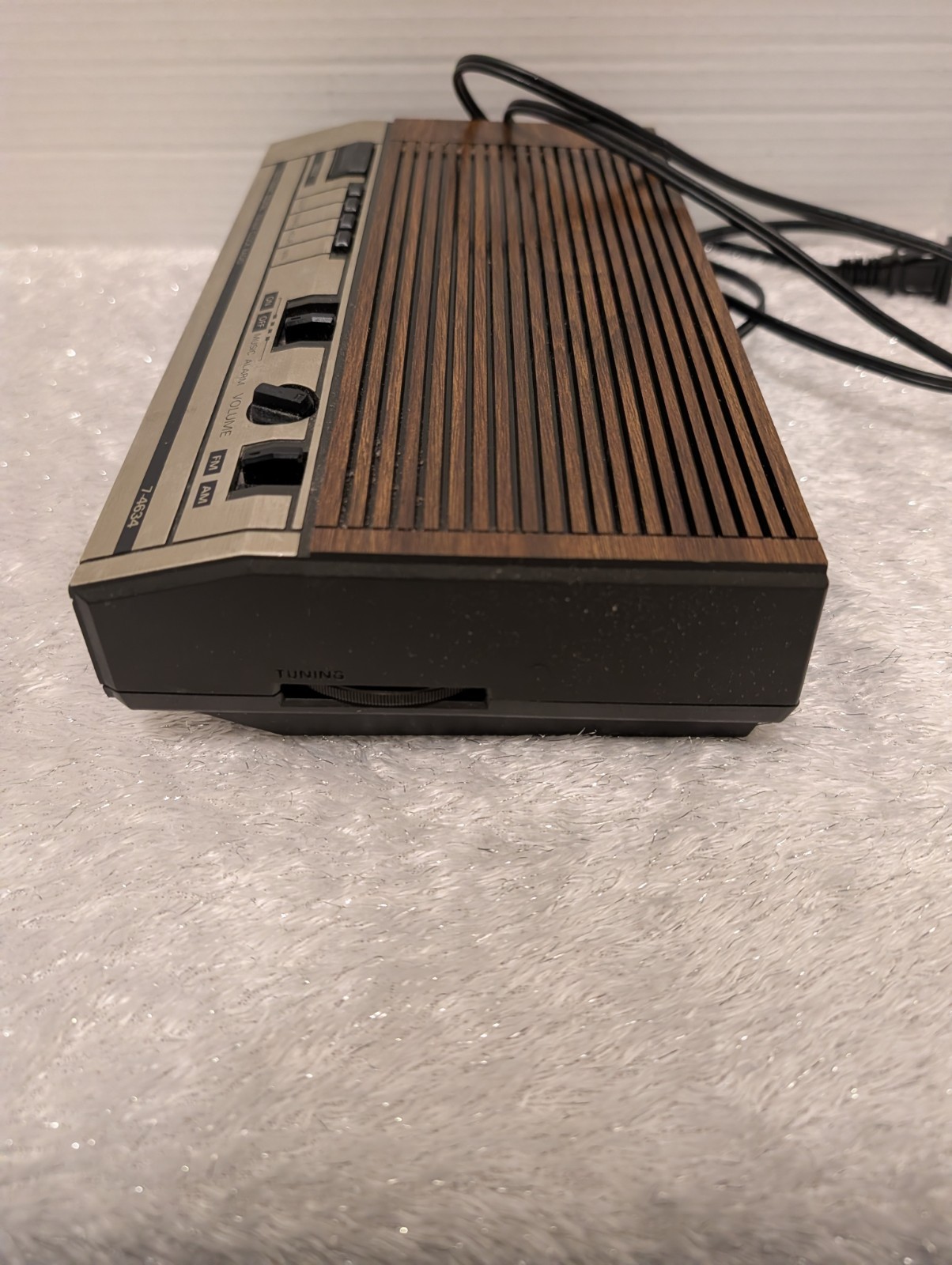 General Electric Digital FM/AM Clock Radio 7-4634B: GE Products: Tested:Works!