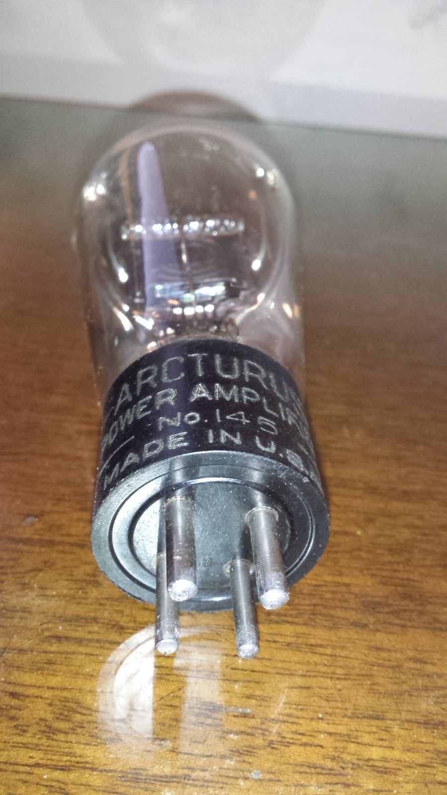 ⭐️ARCTURUS⭐️ RARE 145 (45 245 345) POWER AMP GLOBE TUBE TV-7 Test STRONG!