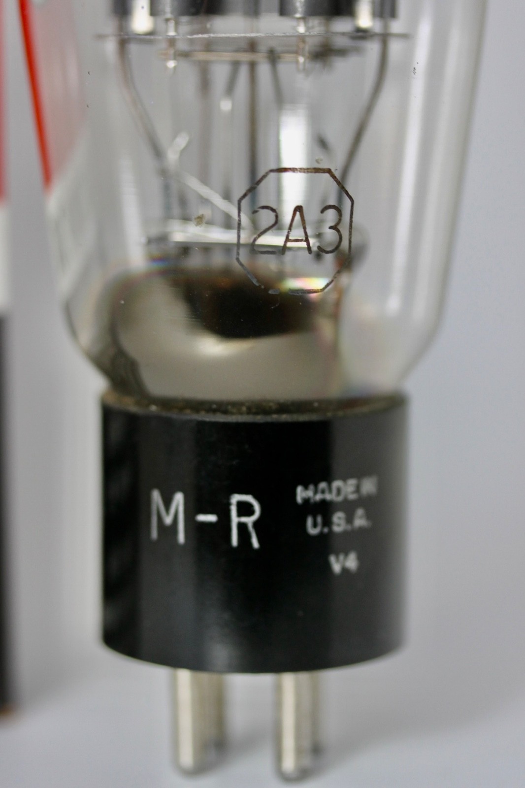 2A3 NOS 1945 RCA 🇺🇸 SINGLE TUBE 🇺🇸 Made in USA 🇺🇸 1945 End of WWII