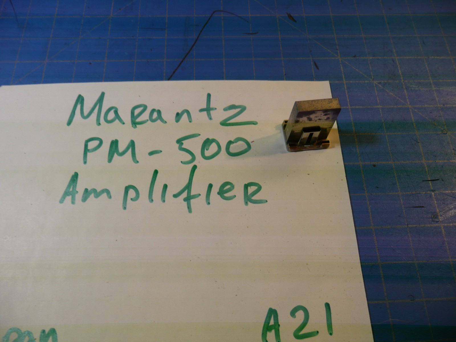 Marantz Model PM-500 Amplifier Replacement Parts Low Filter Control Knob