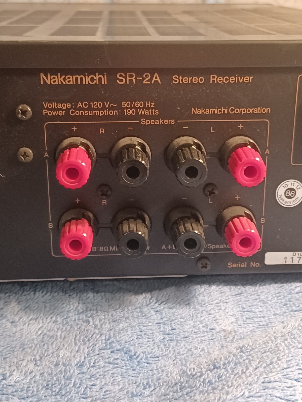 Nakamichi Stasis SR-2A, Parts Or Repair, 1977? Powers Up! Read