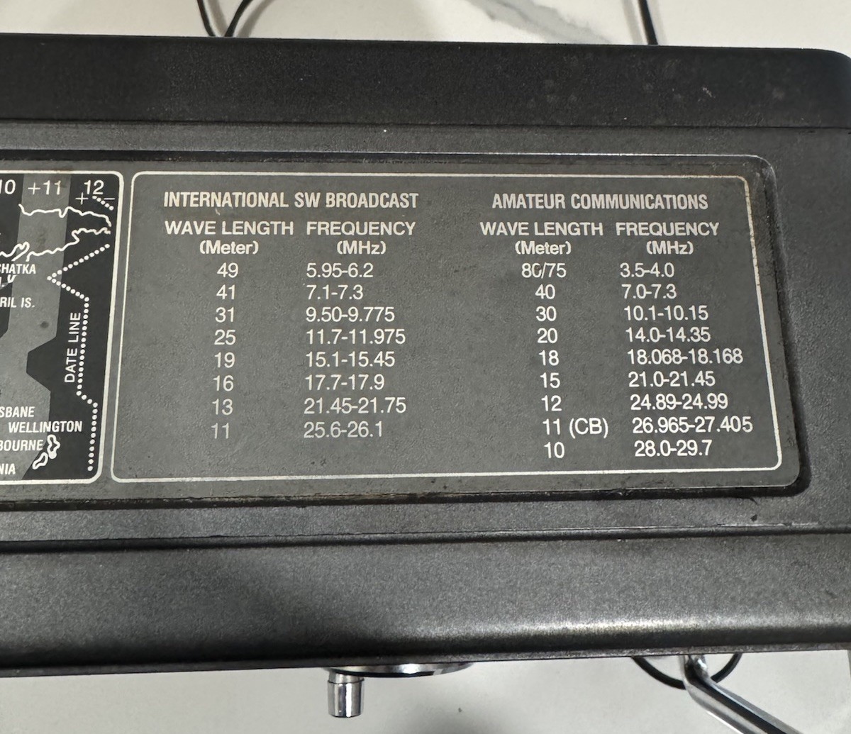General Electric GE 7-2990A Short Wave FM/AM Radio | TESTED & WORKING