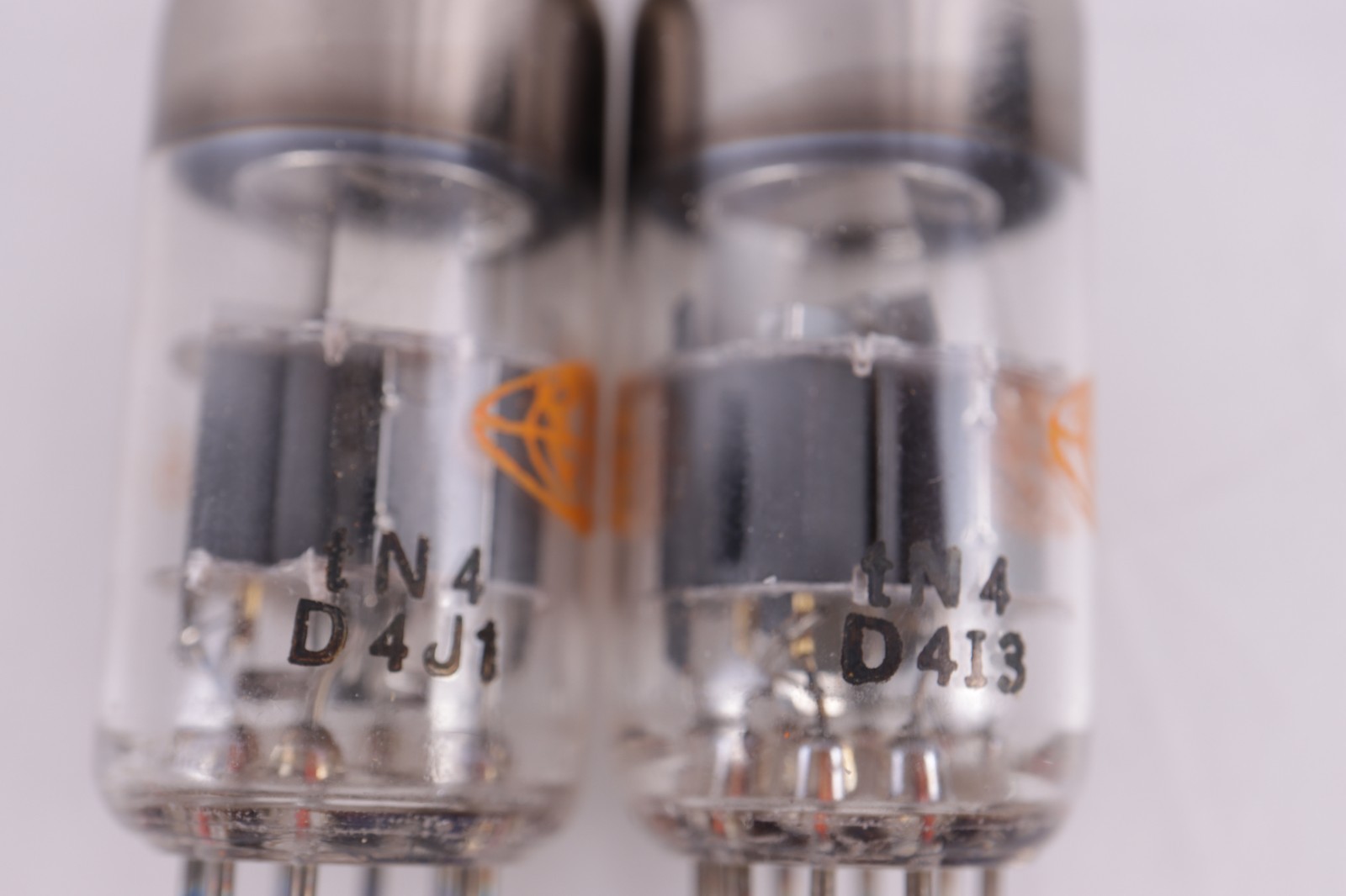 Pair Amperex 6GM8/ECC86 NOS Vacuum Tubes
