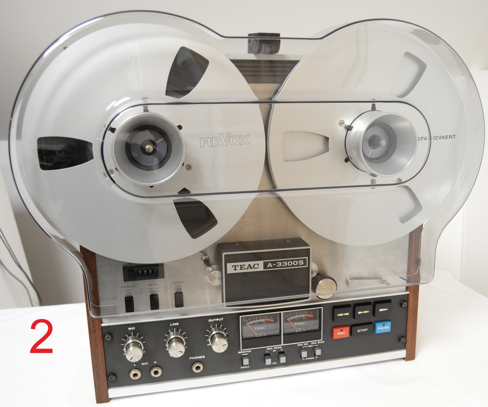 DUST COVER FOR TEAC A-3300 A-3400 A-3440 LO-D D-8000 NEW