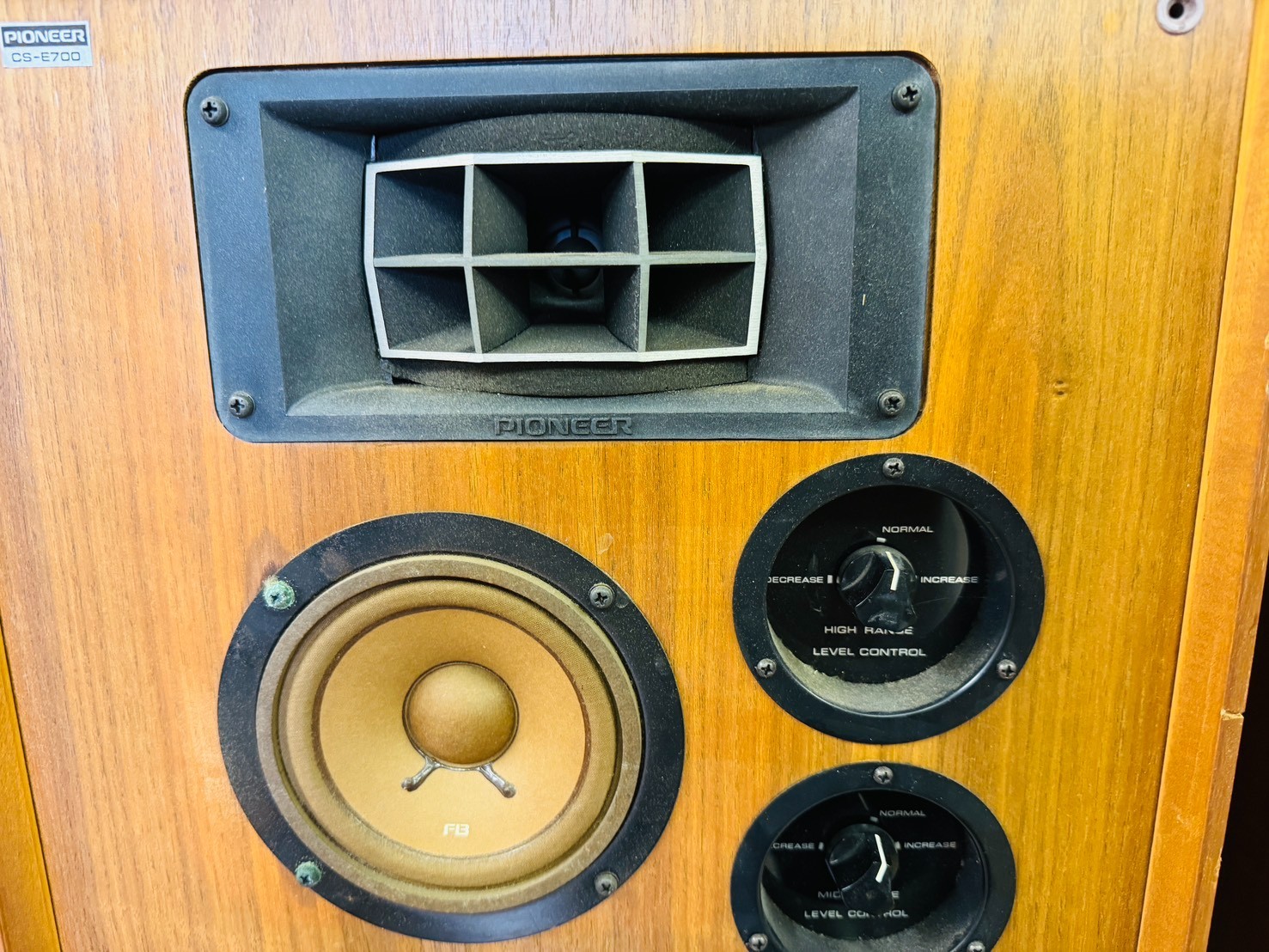 Pioneer CS-E700 Speaker Pair Vintage Audio Japan Repair