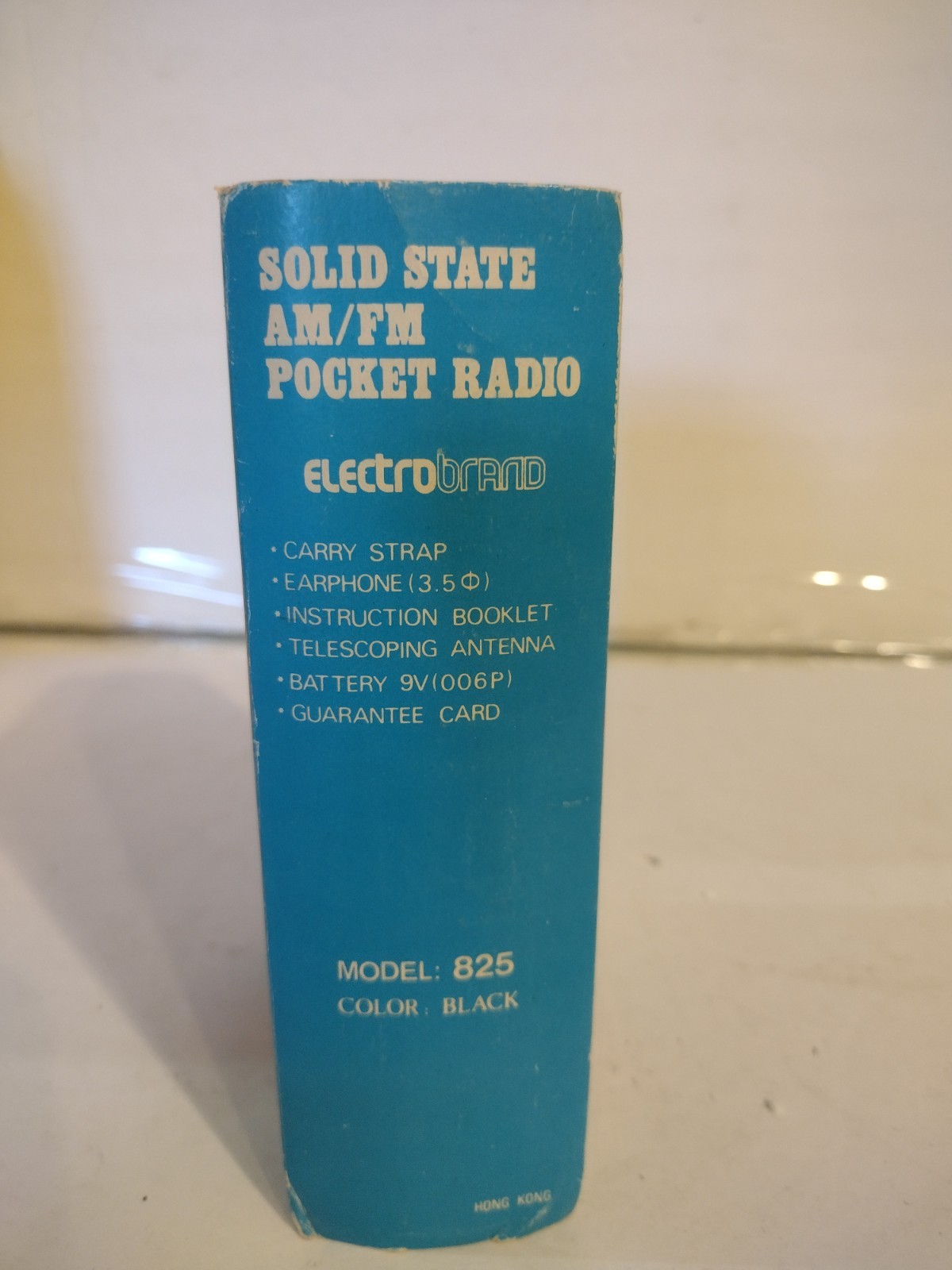 Vintage Electro Band Solid State Model 825 AM/FM pocket Radio FM Works (Read)