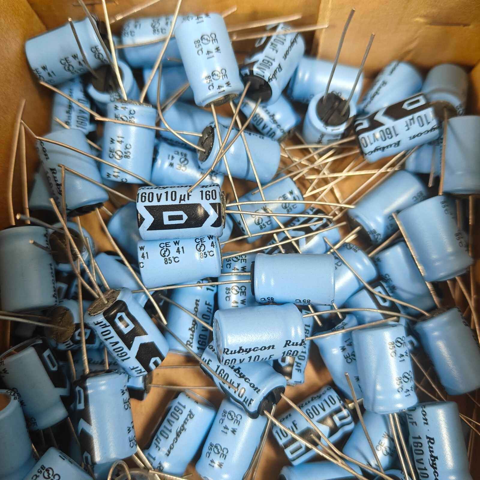 Vintage Assorted Capacitors Lot 500-2000 MFD Various Brands and Values