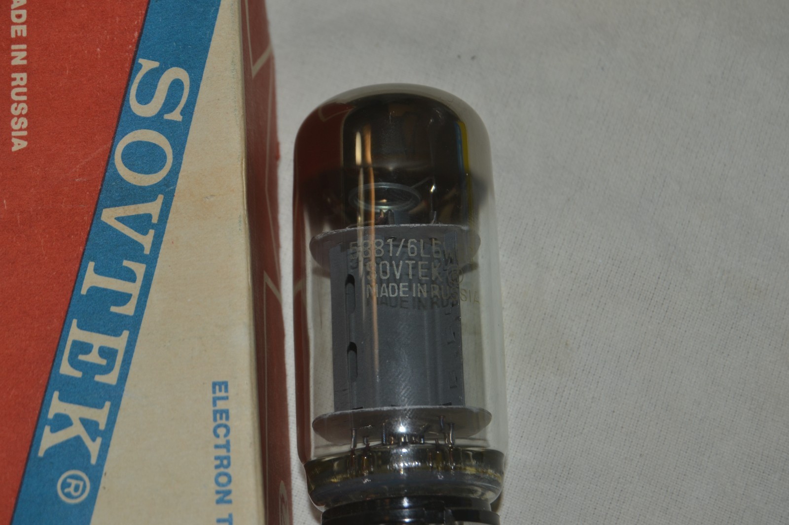 Vintage Strong NOS NIB SOVTEK 6L6GC Tube – Made in Russia