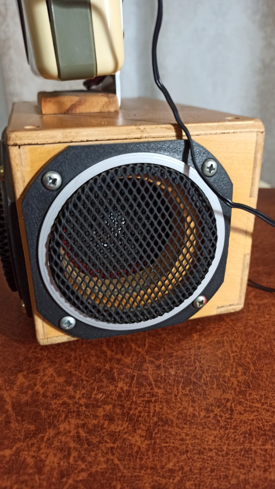 Vintage homemade audio player. Works perfect. from the Czech Republic