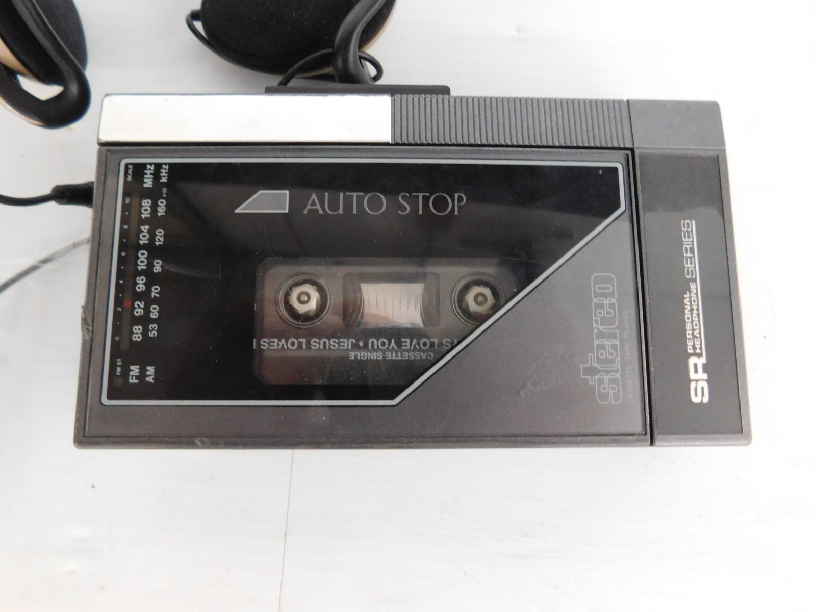 Sears Roebuck & Co Stereo Cassette Tape Player SR Series w/ Whitney Tape (JJS60)