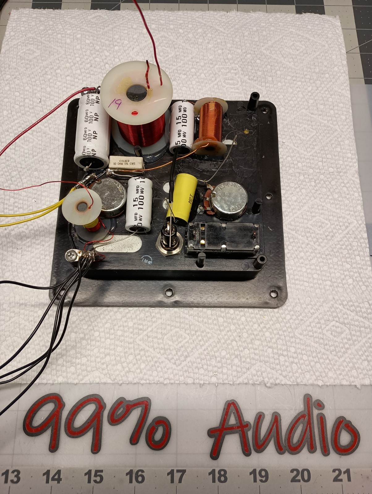 Cerwin Vega D-7 Crossover Restoration Service For One Pair READ Listing!