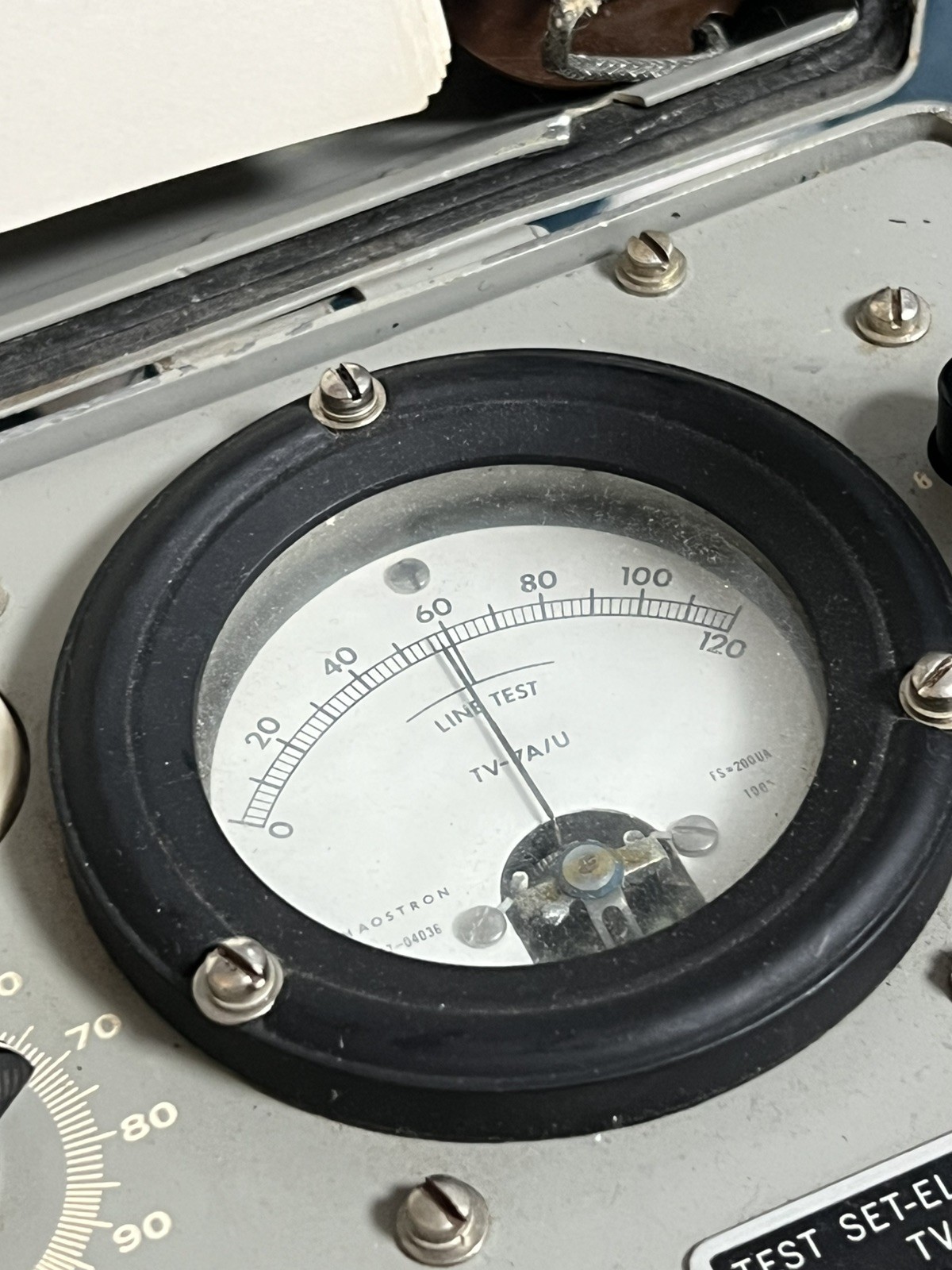 5AR4 GZ34 MATSUSHITA Vacuum Tubes Tested by TV-7 Strong