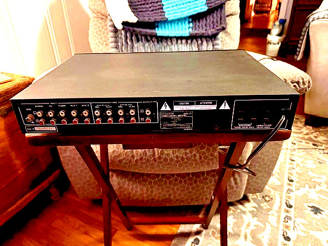 Kenwood Basic C2 Pre-Amplifier 1 Owner W/ Manual RARE DUAL VOLTAGE SERVICED