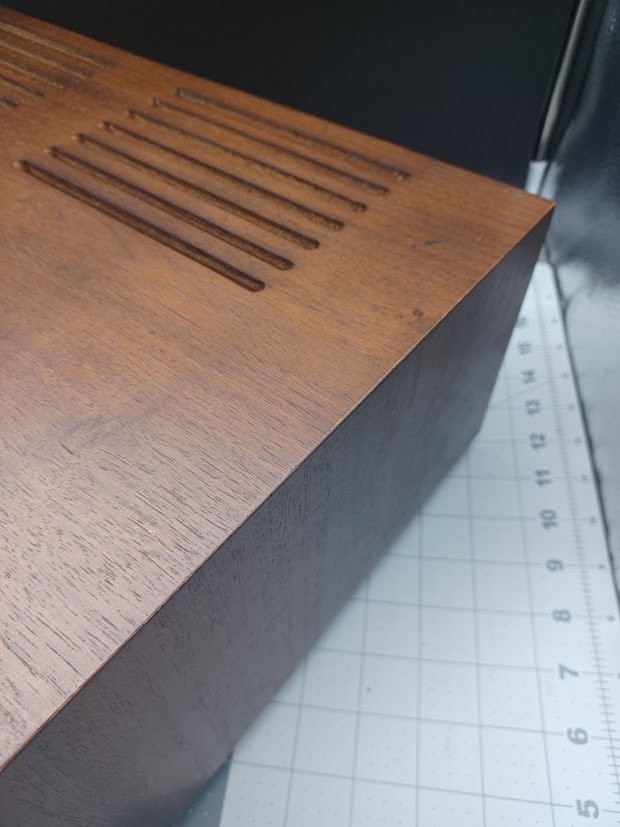 OEM Original Vintage Sansui 2000 Stereo Receiver WOOD CASE CABINET