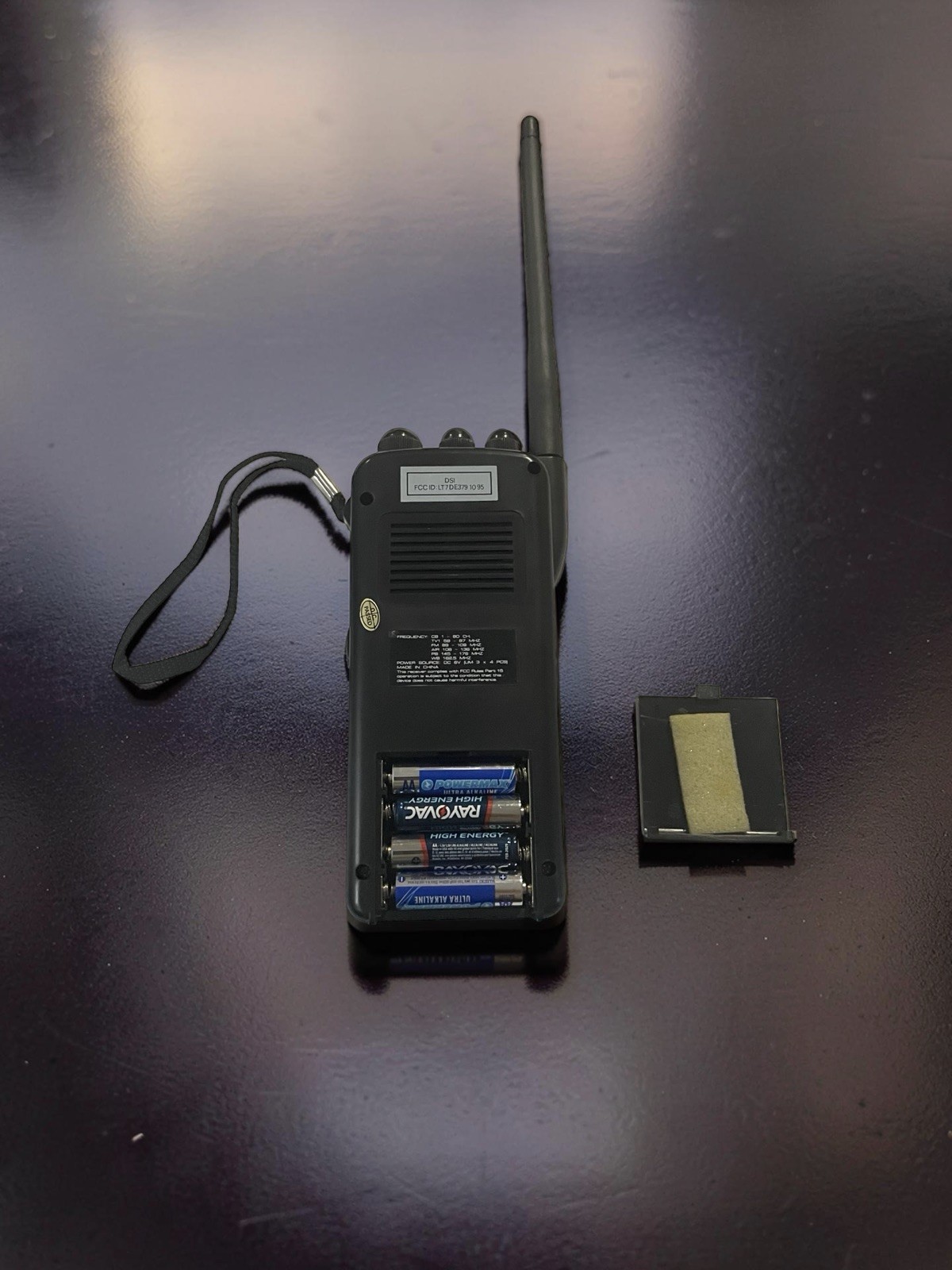 Vintage MULTI-BAND RADIO Patrol FM Radio HAND HELD CB TV1 FM Works E1