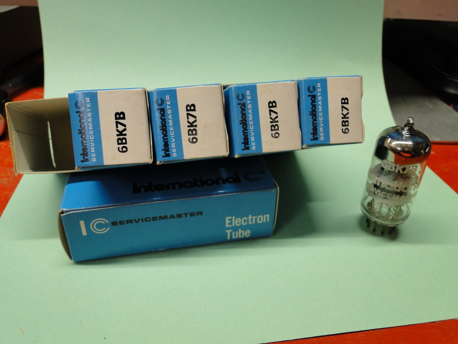 ICC 6BK7 B Vacuum Tube NOS / Equiv to 5BK7 – Twin Triode Medium MU /Japan Made