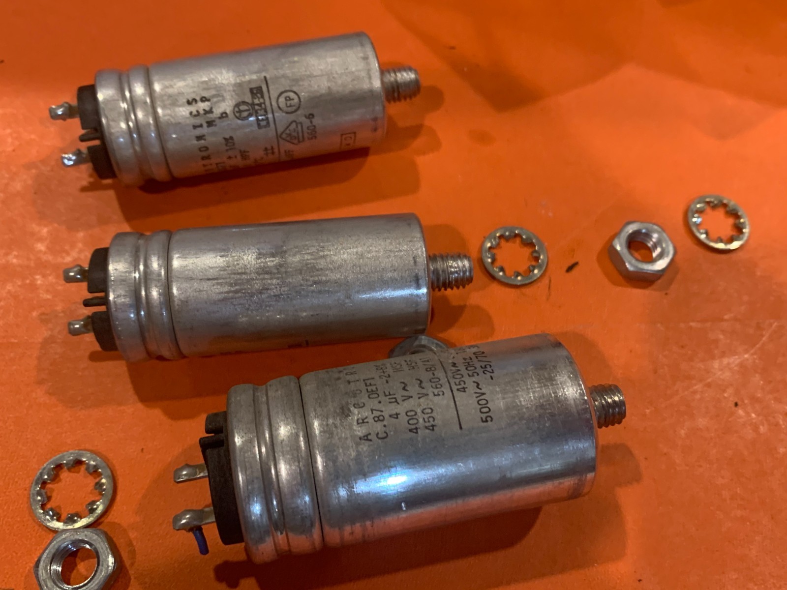 Revox B77 MK II Reel to Reel Player – Parting Out – Capacitors