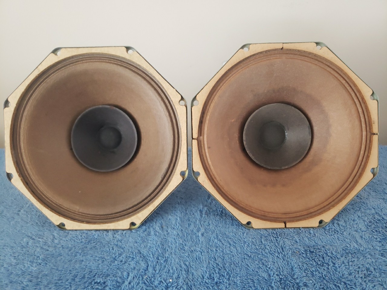 NORELCO AD-4877M (PHILIPS) SPEAKERS,FULL-RANGE, G/F 2A3,300B,KT66 TUBE AUDIO AMP