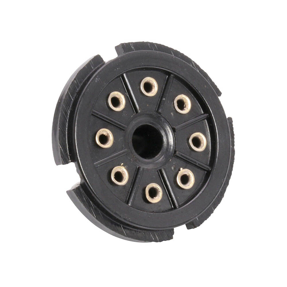 USA 5Pcs 8Pin Octal Bakelite Tube Base Socket Saver Adapter for EL34 EL34 6N8P