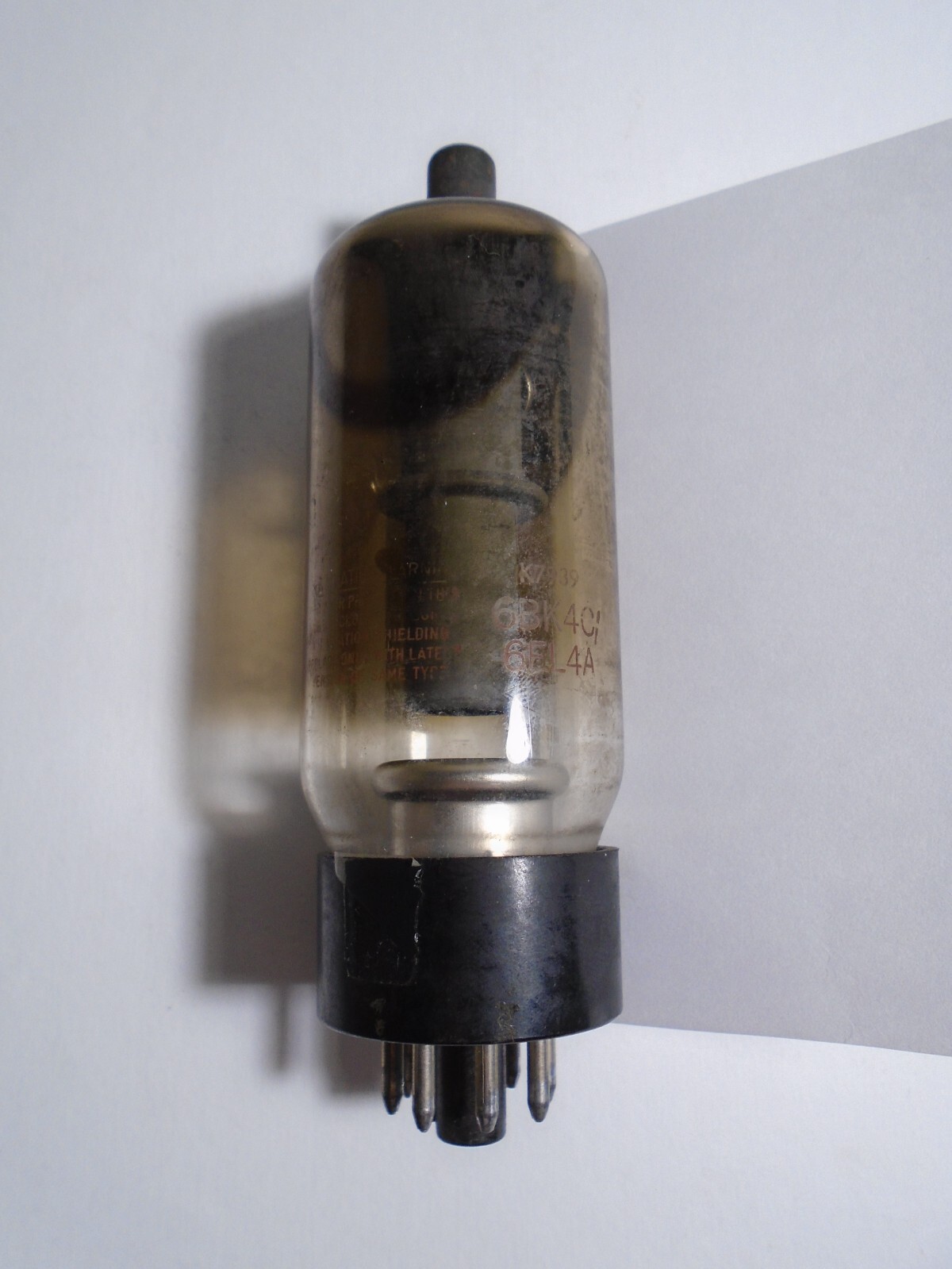 Sears 6bk4c / 6el4a Vacuum Tube Triode – Tested 80%