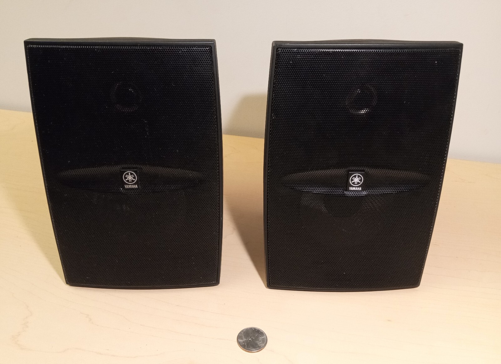 Pair Yamaha NS-AW1 Two-Way Indoor/Outdoor Black Speakers – tested