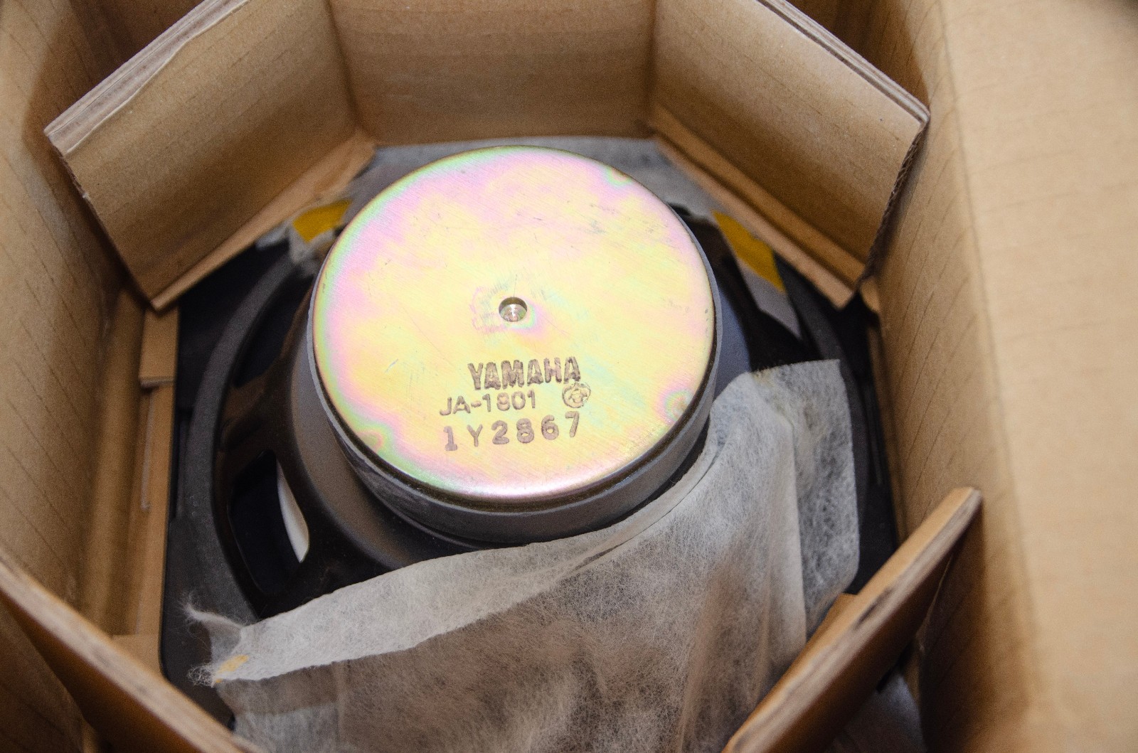 Yamaha JA-1801 00 Woofer Driver Pair (2) – Made in Japan – Studio Monitor Speake