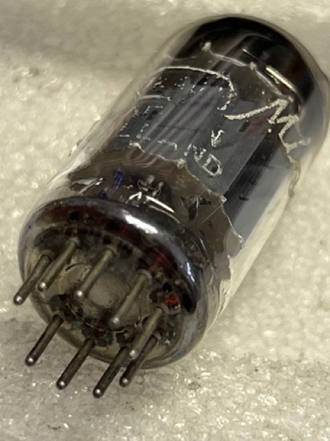 🤩 Philips Miniwatt ECC83 12AX7 ECC803S D-Foil Getter, Long 17mm, code ⊿8A 1958