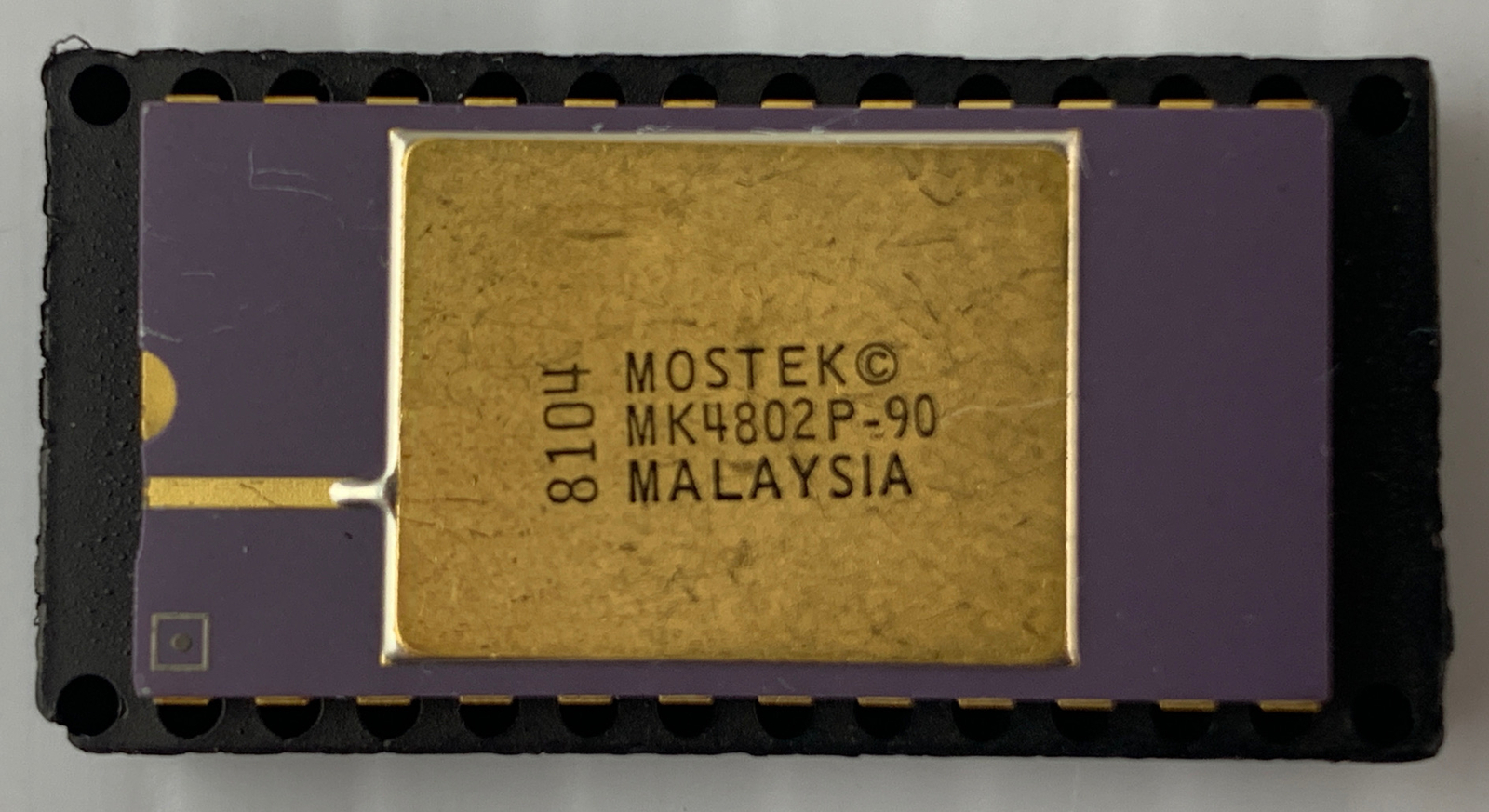 MOSTEK MK4802P-90 MALAYSIA DRAM NEW IN PACKAGING