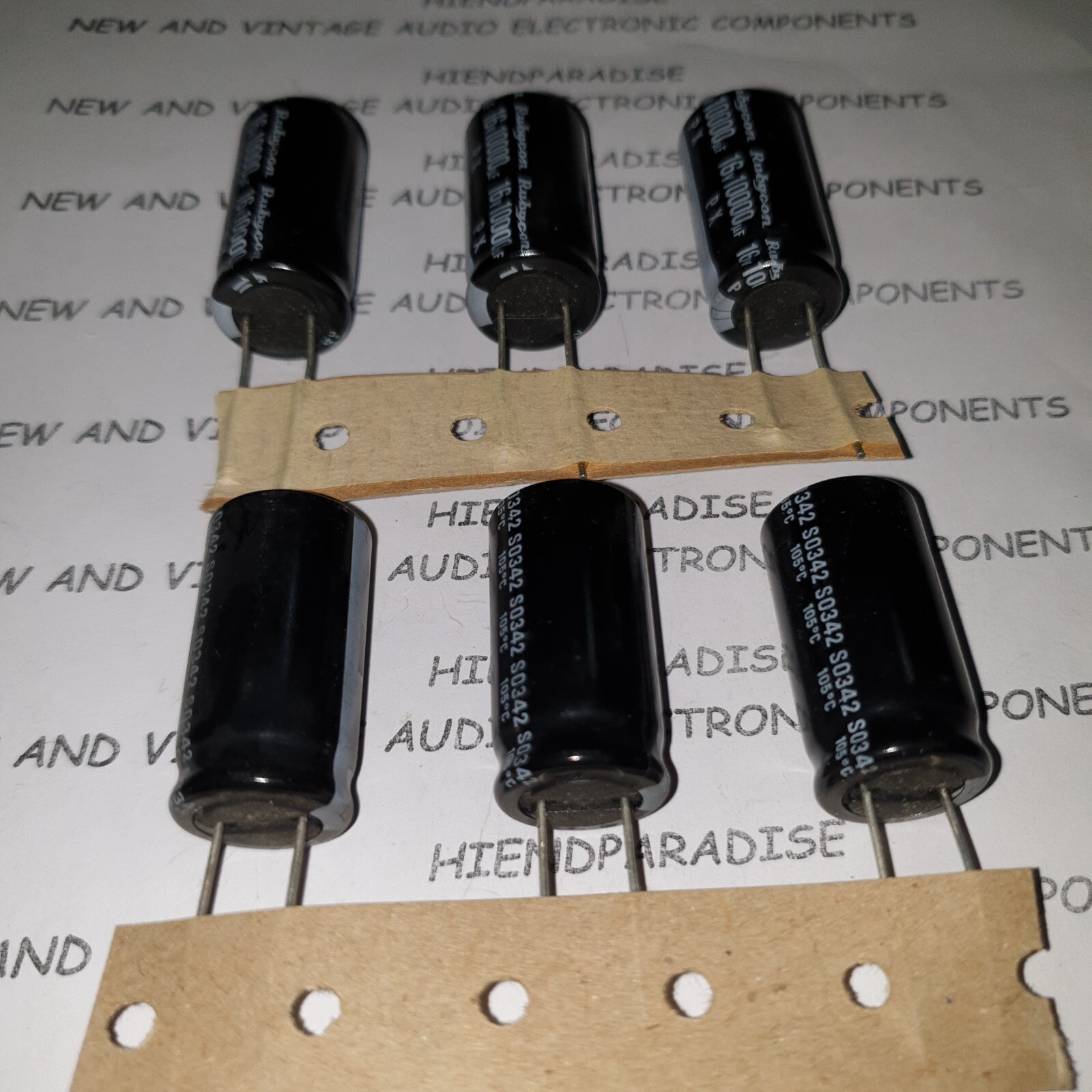 RUBYCON PX 10000uF 16v 105C HQ TUBE AMP CAPS FOR AUDIO! 30PCS!