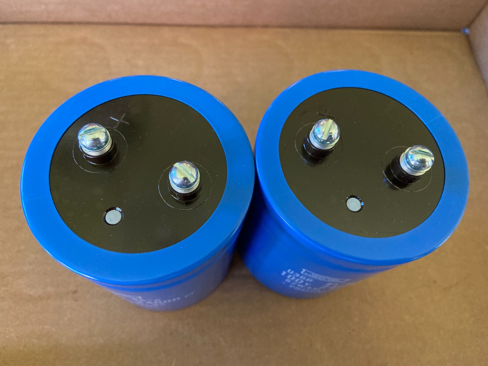 2 New 24000 uf 100v Chemi-Con Capacitors EXACT FIT Bose 1800 1801 Main Filter