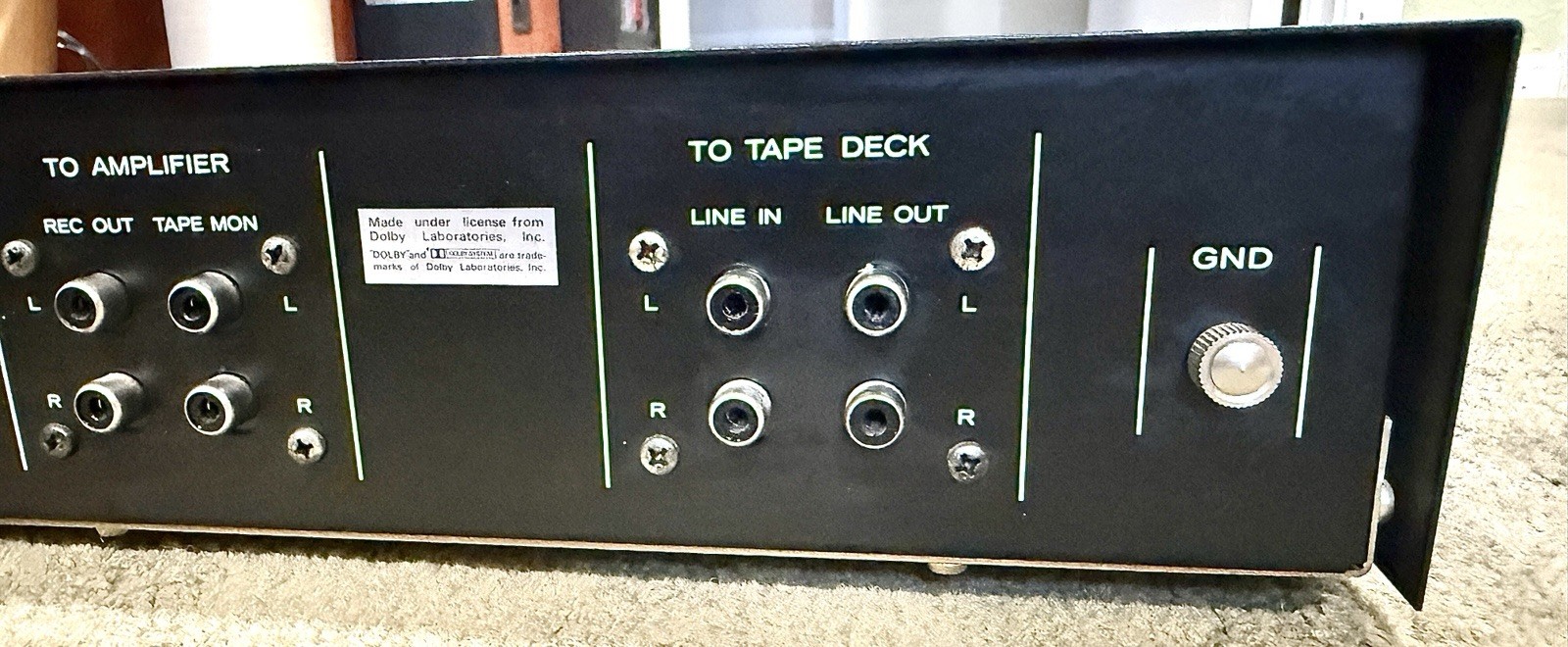 TEAC An-80 Dolby Noise Reduction Unit Tape Deck Recording Equipment