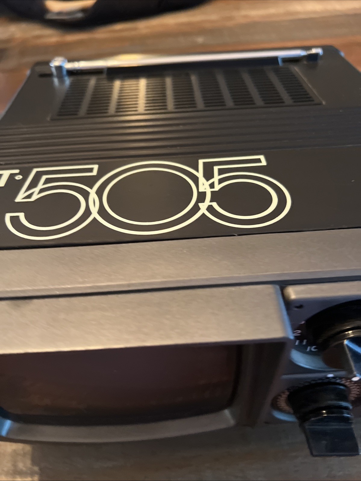 RARE Daytron DT-505 Vintage Portable TV VHF UHF 1979