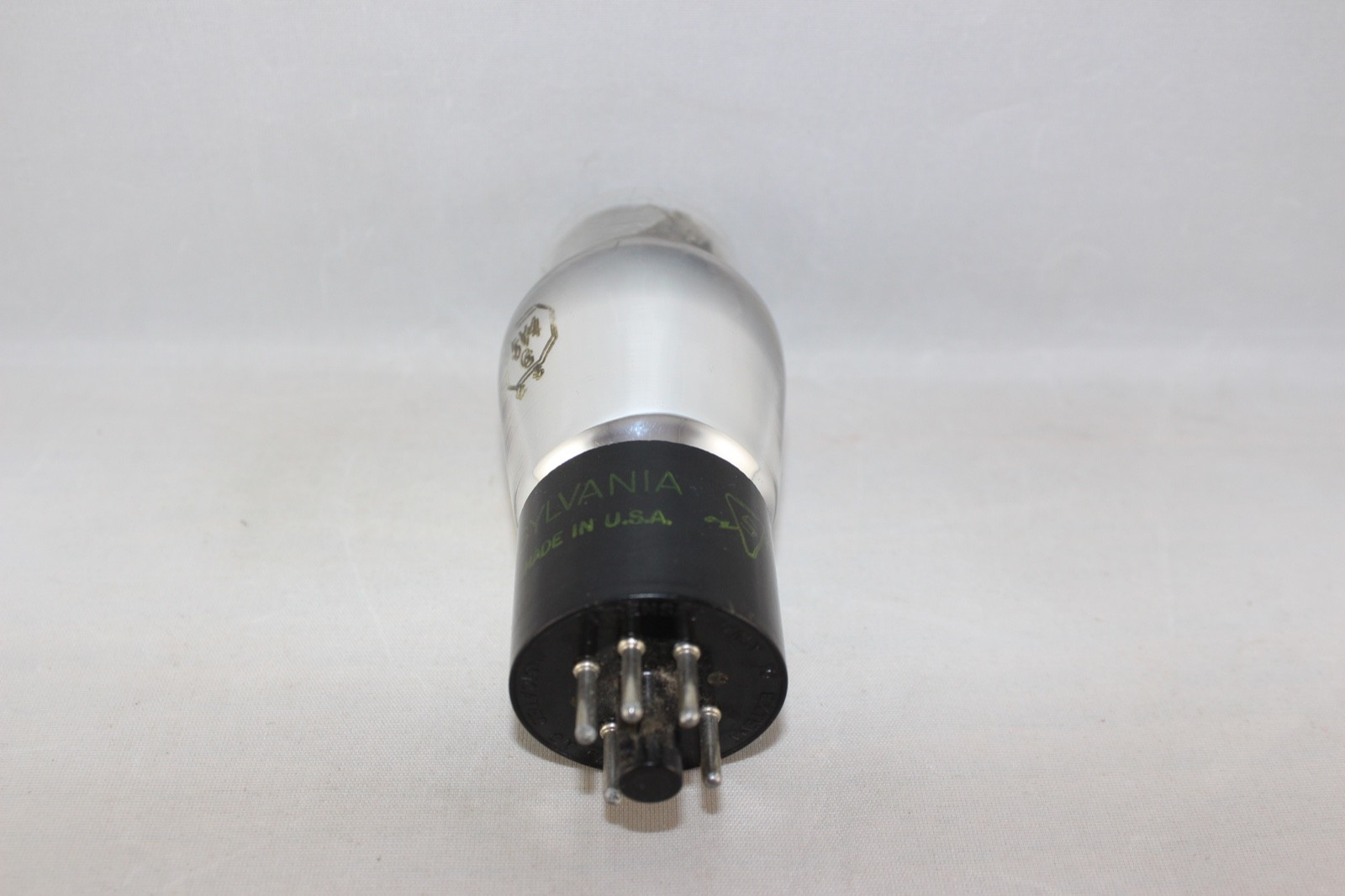 PRISTINE NIB NOS 1940s Vintage Sylvania 5V4G Rectifier Amplitrex TEST 100%+ NEW