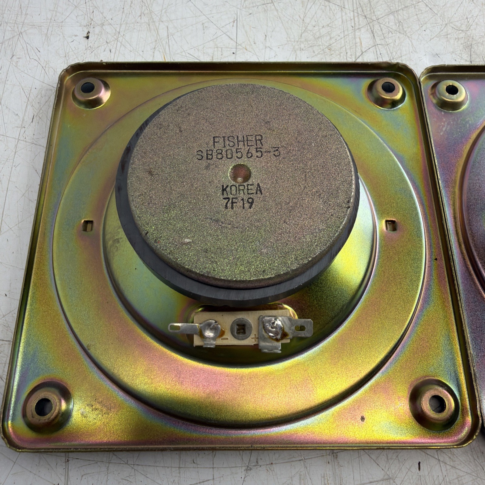 Vintage Fisher STV-724 Complete Speaker Driver Parts Lot 6 Speakers Working
