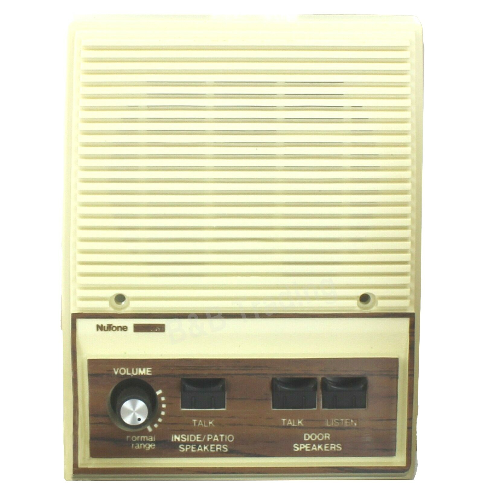 Vintage NuTone ISB-35 5″ Indoor Room Station Speaker Eggshell White
