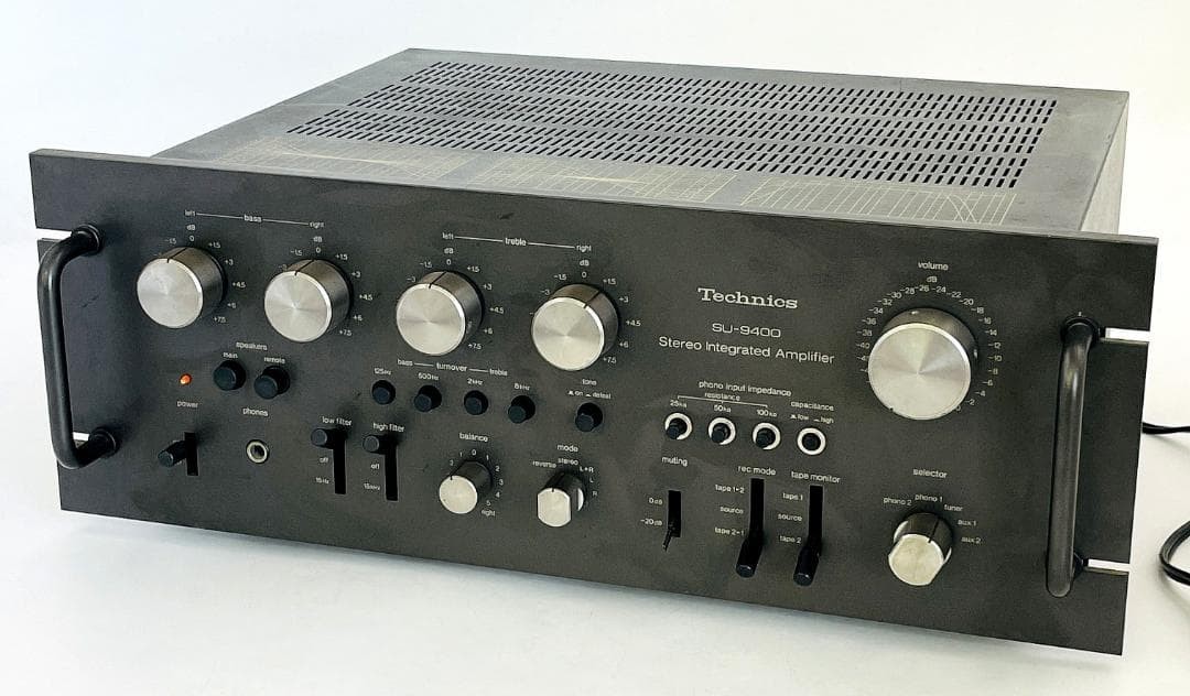 Technics SU-9400 Vintage Integrated Amplifier Tested Working 1975 Japan Hi-Fi