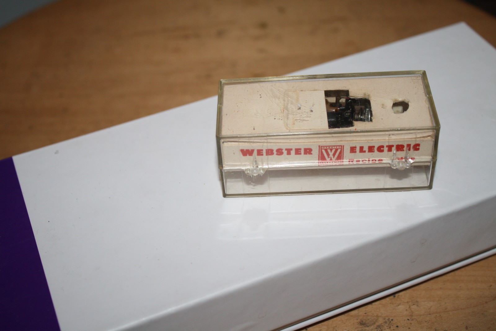 ROCHELLE CRYSTAL RECORD PLAYER CARTRIDGE WEBSTER A103 WE57. see pic’s! AX?