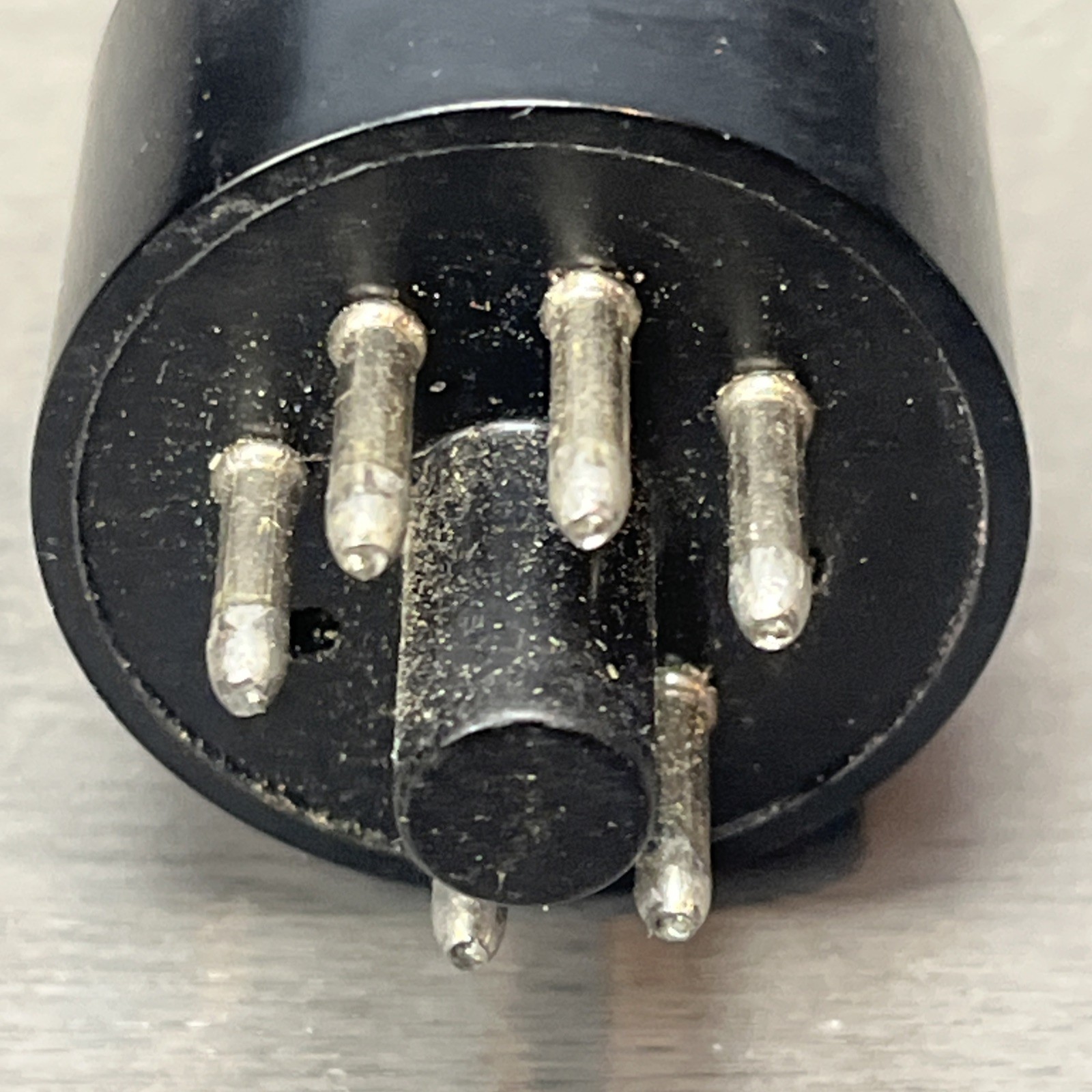 RCA Radiotron 6W6GT Vacuum Tube Vintage Electron Tube Black Base Untested USA