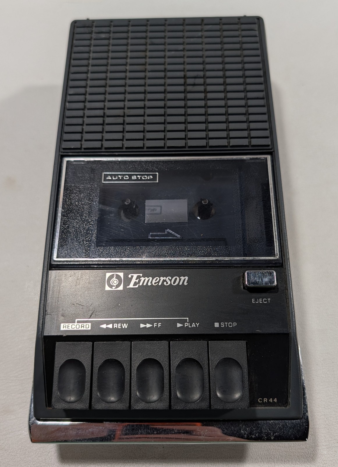 Vintage Emerson Model CR44 Cassette Tape Player & Recorder – Tested