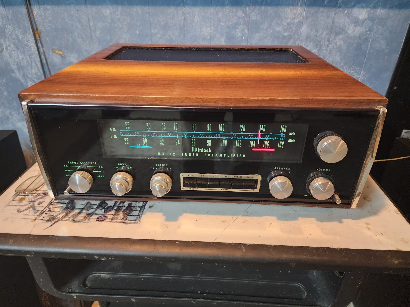 McIntosh MX112 Flawless.AM/FM Stereo Preamplifier 100% working
