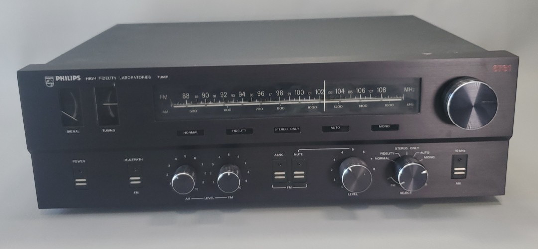 RARE VINTAGE Philips HiFi Laboratories Stereo Tuner 6731 AH6731 *Please Read*