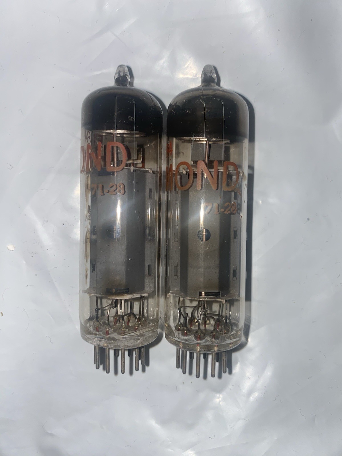 Pair of Hammond 6BQ5 tubes/matched set!