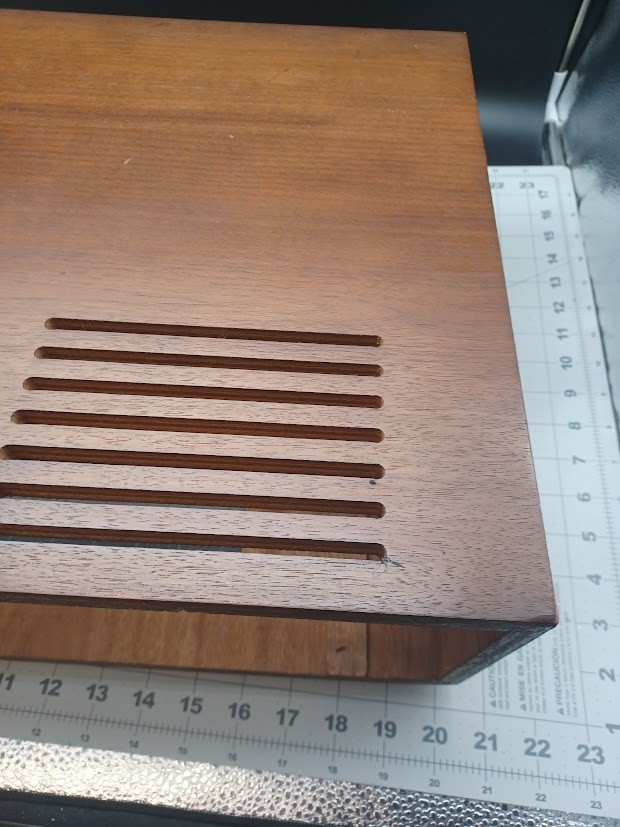 OEM Original Vintage Sansui 2000 Stereo Receiver WOOD CASE CABINET