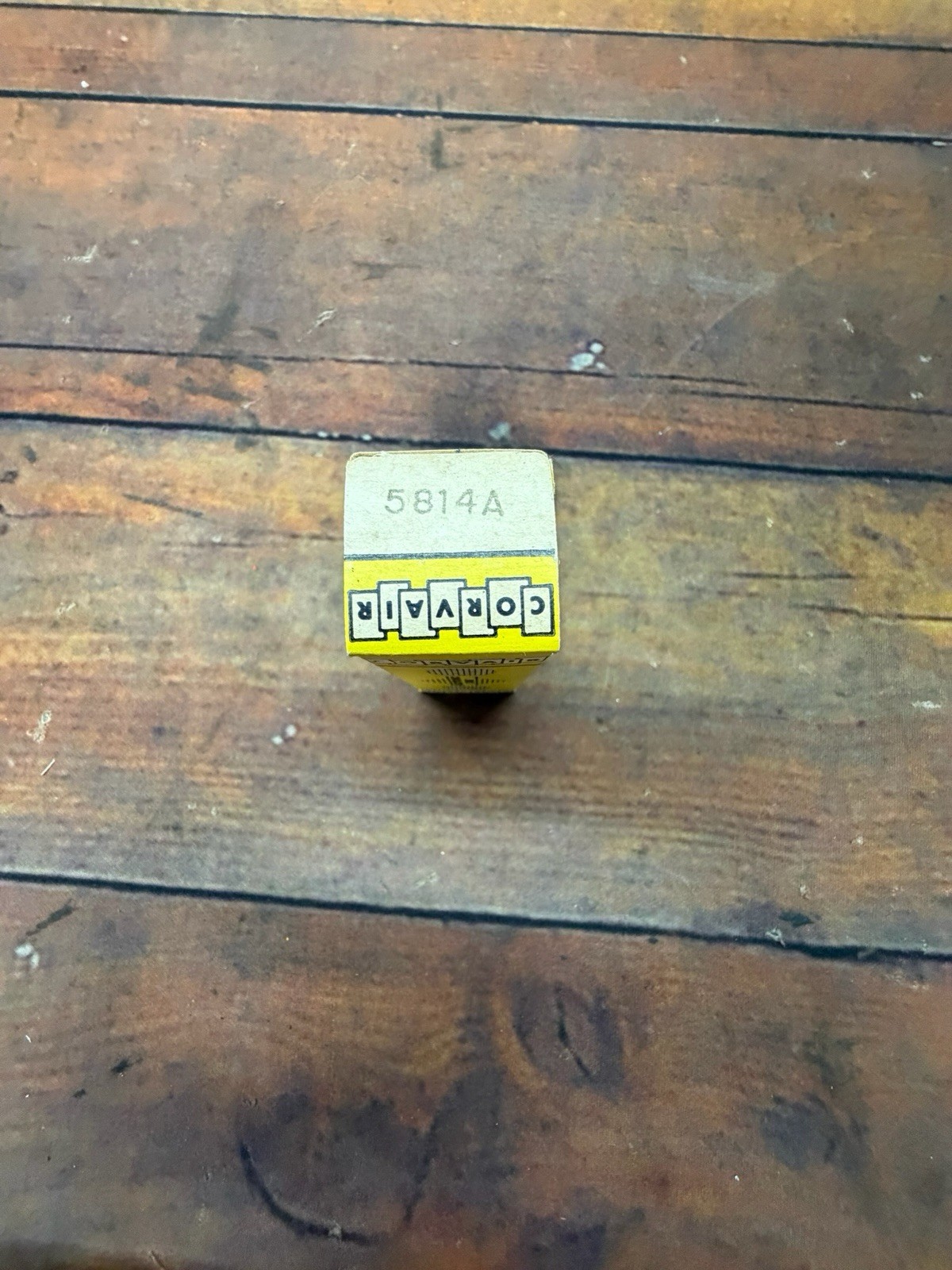 5814A NOS Vintage Vacuum Tubes Lot Of 10 Corvair New In The Sleeves