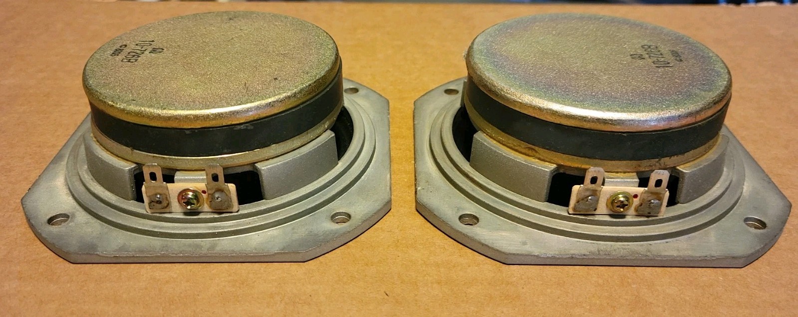 Vintage Pioneer HPM 60 HPM 100 Midrange Speaker 10-726B Matched PAIR / Tested