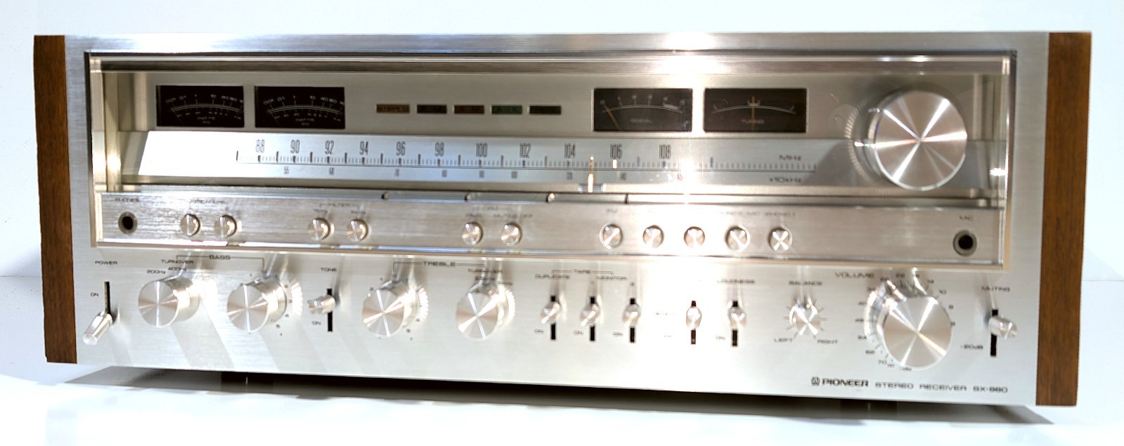 🔥【PRO SERVICED】RARE “S” MONSTER Pioneer SX-980 160W Receiver!~LED MOD💥GUARANTY