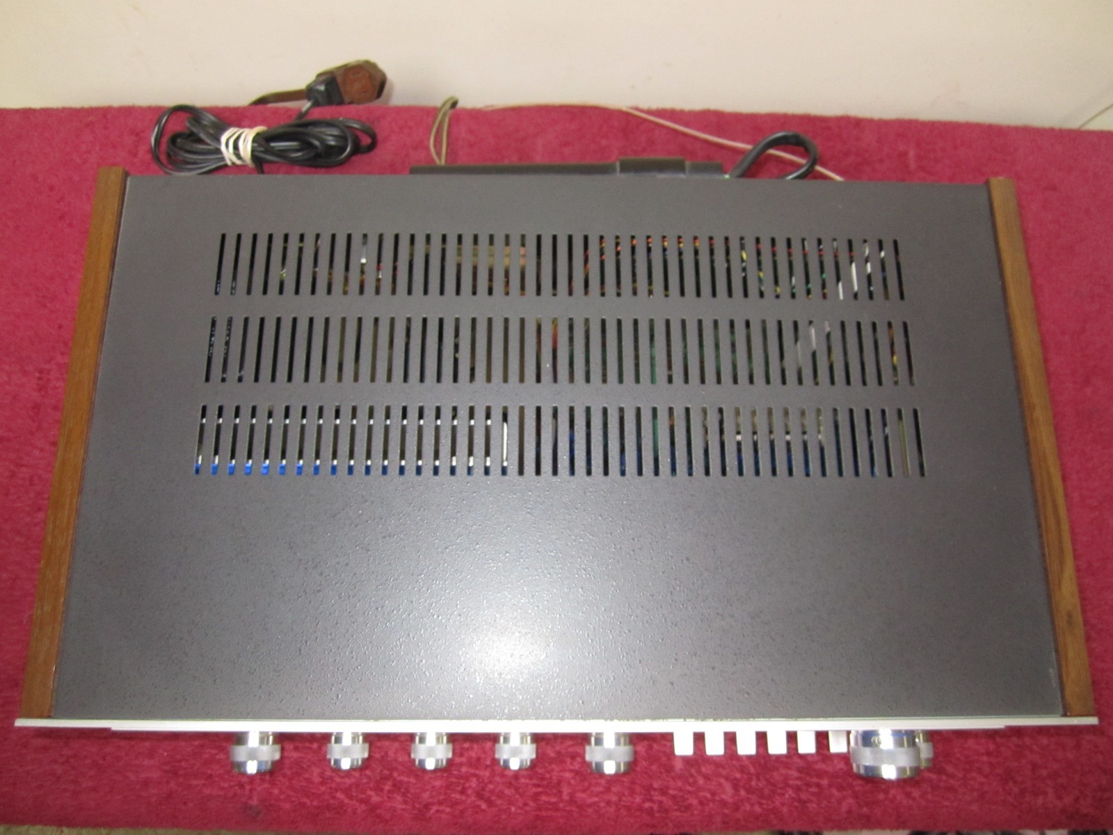 Vintage Lafayette LR-2020A AM/FM Stereo Receiver*Well Cleaned*New LED’s* 20 wpc